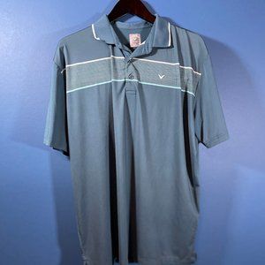 Callaway Opti-Dri - Men's Emerald Green Short Sleeve Polo Shirt - Size L - Pre O
